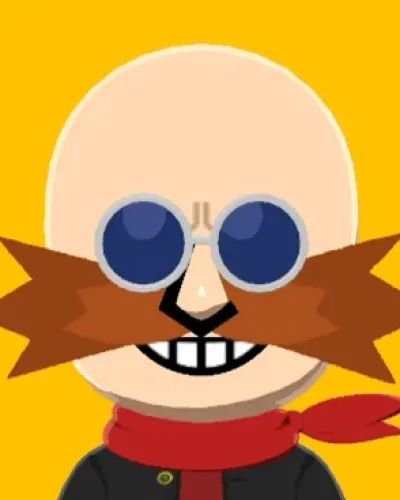Mii-Porträt von Eggman (Dr. Robotnik)