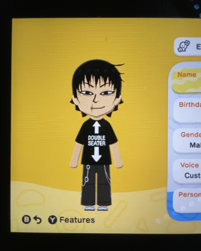 Mii-Porträt von Toji Fushiguro