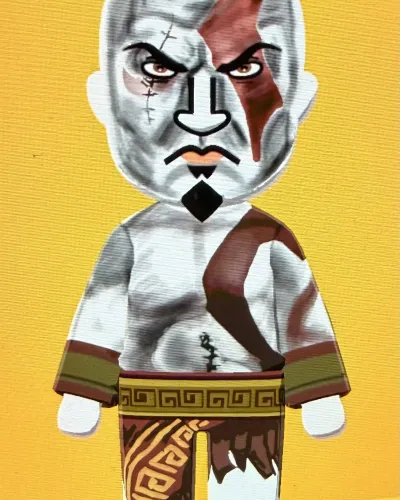 Mii portrait of Kratos