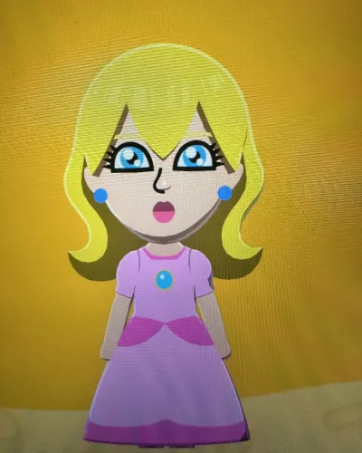 Mii-Porträt von Peach