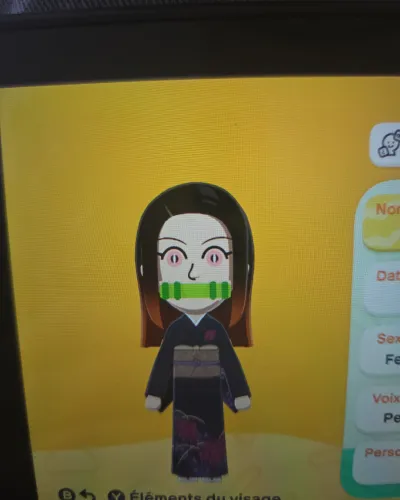 Mii-Porträt von Nezuko