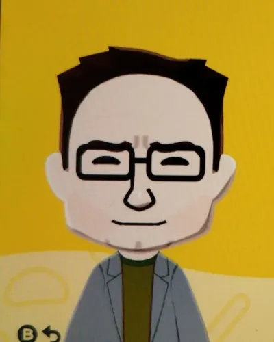 Mii-Porträt von Leonard Hofstadter