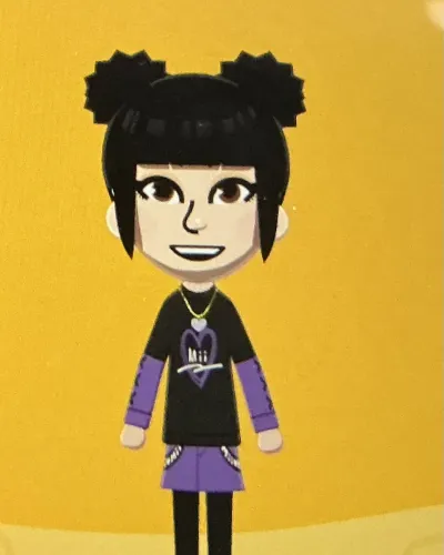 Mii portrait of Zoey