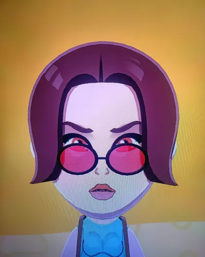 Mii-Porträt von Lara Croft