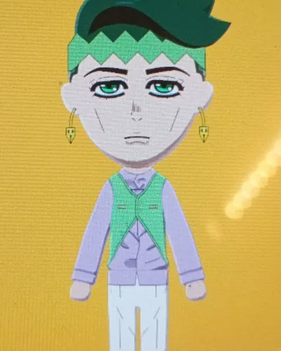 Mii-Porträt von Rohan Kishibe - Jojo bizzare aventure