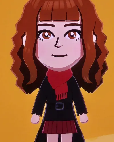 Mii-Porträt von Hermione Granger