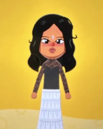 Mii-Porträt von Lara Raj