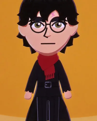 Mii-Porträt von Harry Potter
