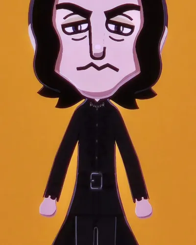 Mii-Porträt von Severus Snape