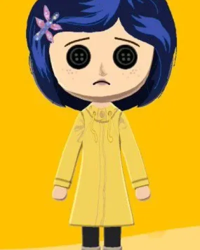 Mii-Porträt von Coraline Jones (Doll)
