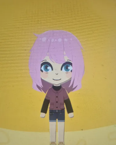 Mii-Porträt von Nadeshiko Kagamihara