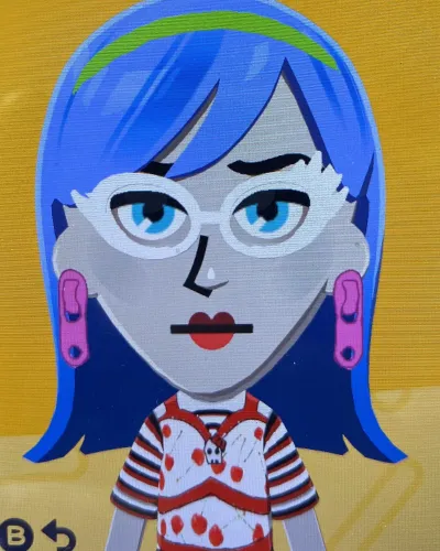 Mii-Porträt von Ghoulia Yelps