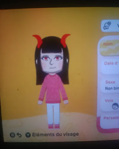 Mii-Porträt von Lucifer