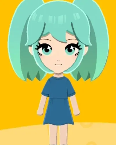 Mii portrait of Miku