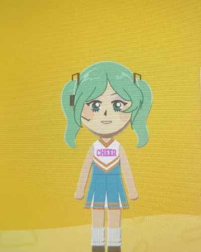 Mii portrait of Miku