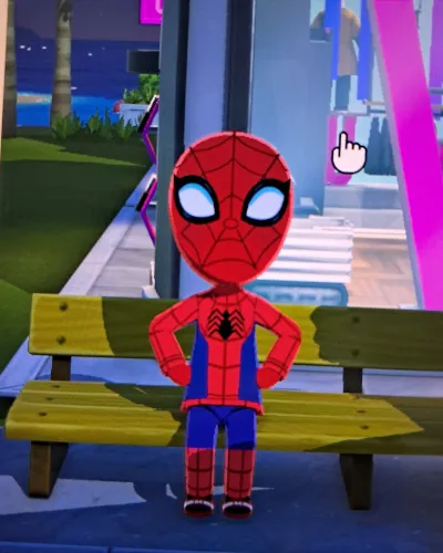 Mii portrait of Spider-Man V2