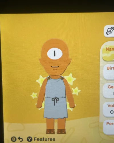 Mii-Porträt von Allan