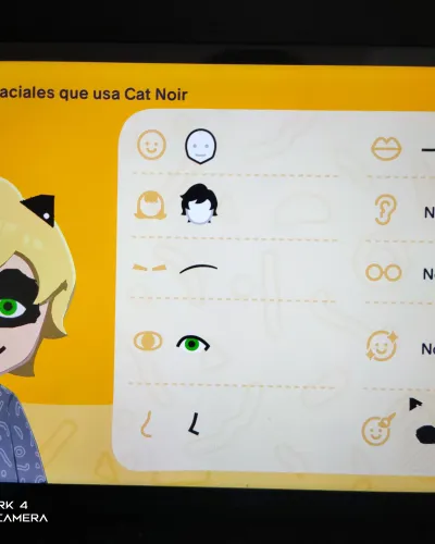 Mii portrait of Cat noir