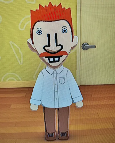 Mii-Porträt von Nigel Thornberry