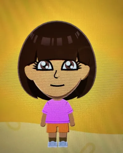 Mii-Porträt von Dora