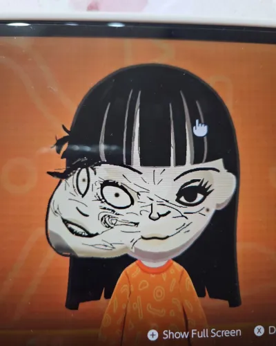 Mii-Porträt von tomie- junji ito