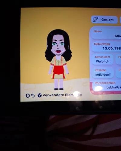 Mii portrait of Max Black