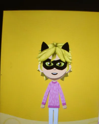 Mii-Porträt von Cat noir