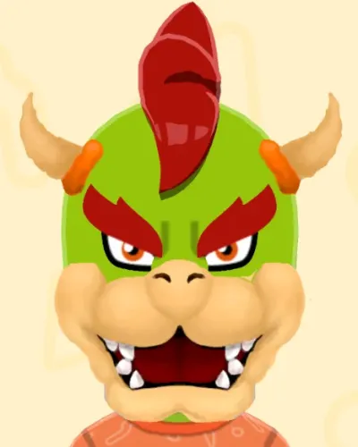 Mii-Porträt von Bowser