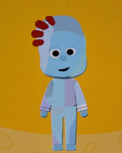 Mii portrait of Iggle Piggle