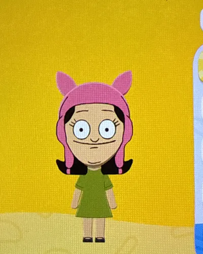 Mii portrait of Louise Belcher