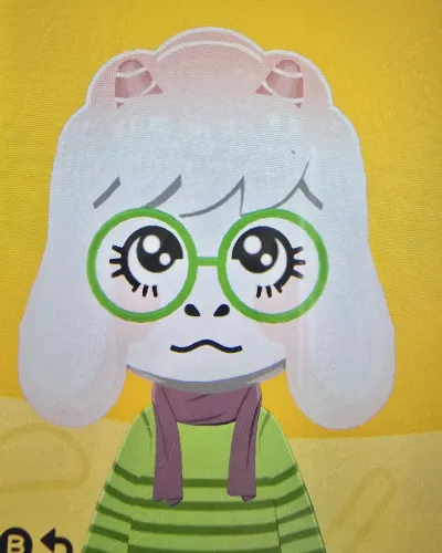 Mii-Porträt von Ralsei Deltarune