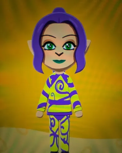 Mii-Porträt von Ly The Fairy, Rayman