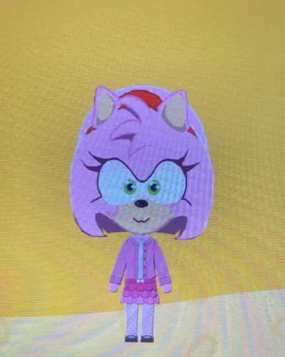 Mii-Porträt von Amy Rose