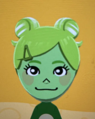 Mii-Porträt von Ribbit