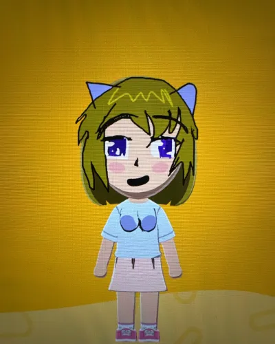 Mii portrait of Raku-chan