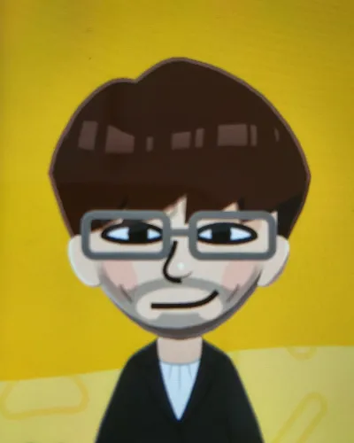Mii-Porträt von Mr. Kojima