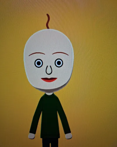 Mii portrait of Baldi