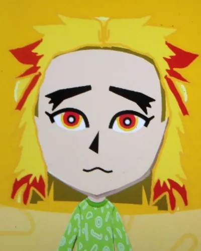 Mii portrait of Senjuro rengoku