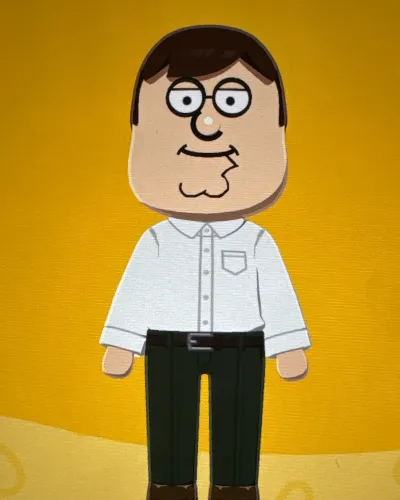 Mii portrait of Peter Griffin