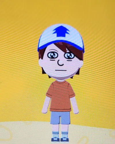 Mii portrait of Dipper pines
