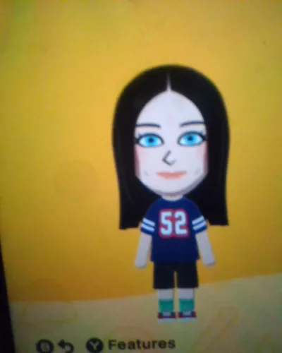 Mii-Porträt von Billie Eilish