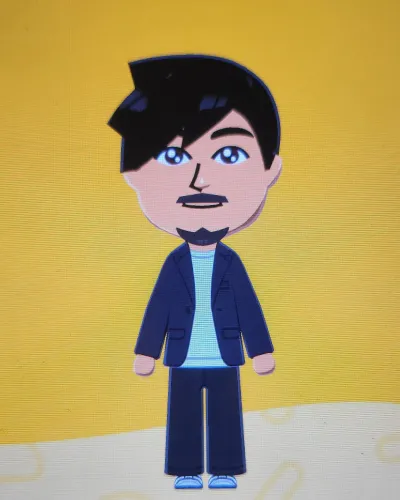 Mii portrait of Julian bam
