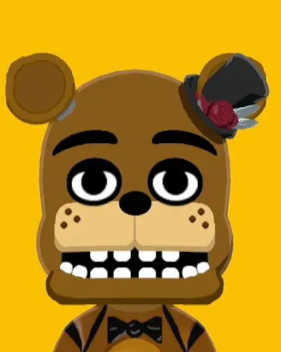 Mii-Porträt von Freddy Fazbear