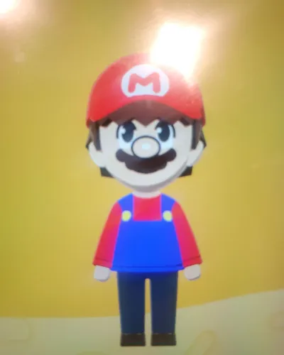 Mii portrait of Mario