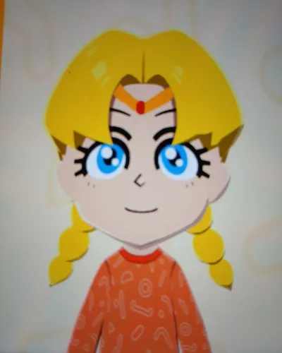 Mii-Porträt von Sailor Moon