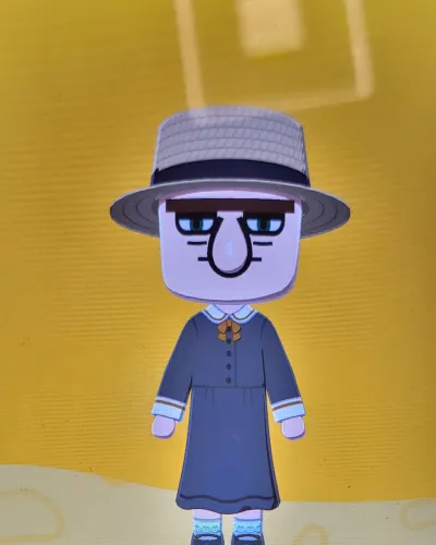 Mii portrait of Villager (minecraft)