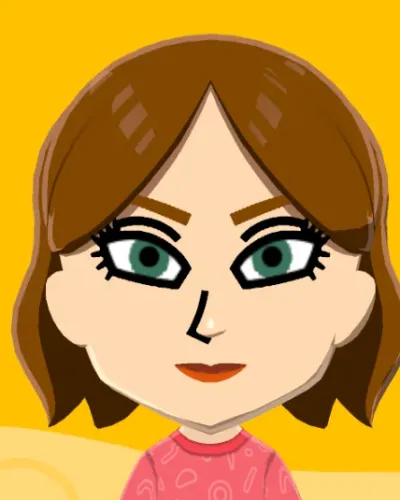 Mii portrait of Emma Myers