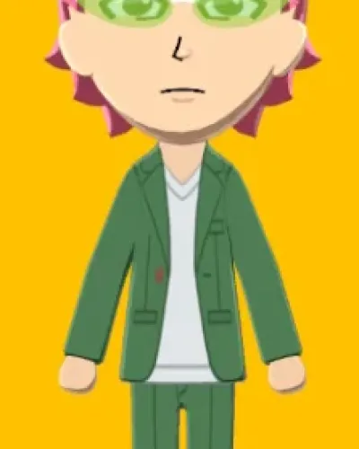 Mii-Porträt von Saiki K.