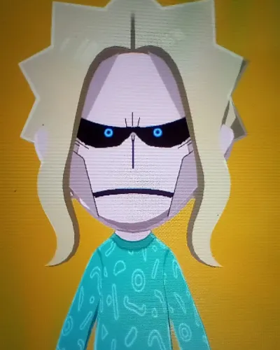 Mii portrait of All Might