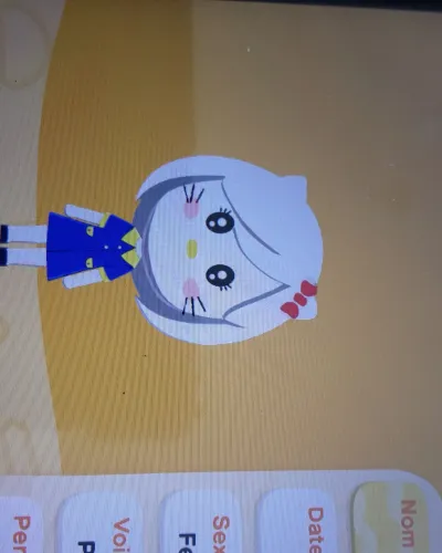 Mii portrait of Hello kitti